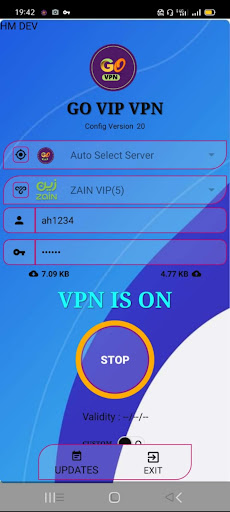 GO VIP VPN Captura de pantalla 3