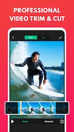 Video Crop :editor, trim & cut Скриншот 3