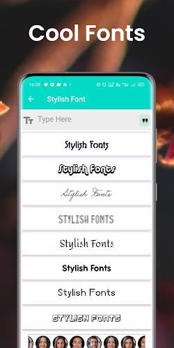 Stylish Fonts Captura de pantalla 3