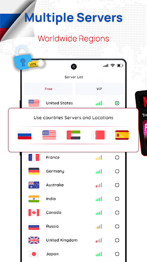 Russia VPN: Get Moscow IP應用截圖第2張