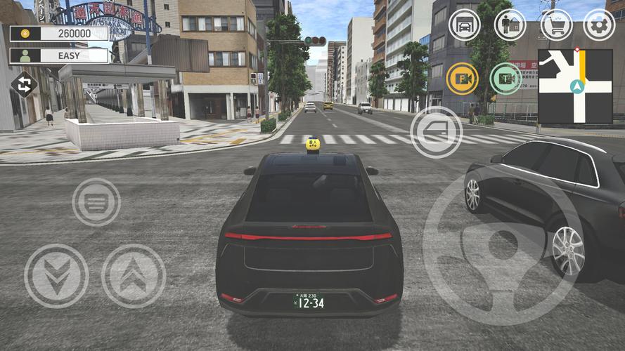 Japan Taxi Simulator : Driving スクリーンショット 4
