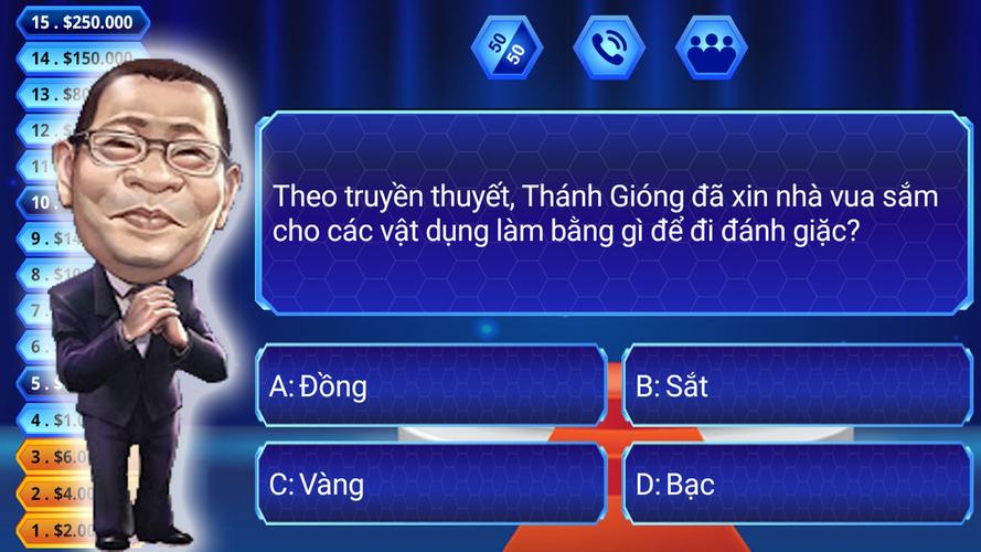 Ai Là Triệu Phú 4.0 Capture d'écran 1