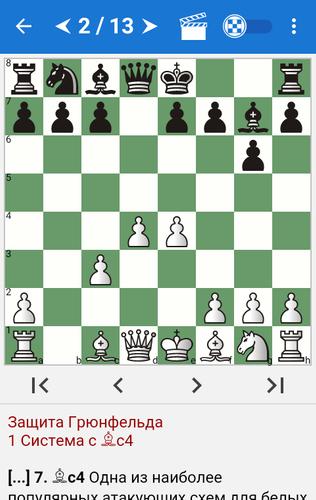 Chess Tactics in Grünfeld Def. Captura de tela 2