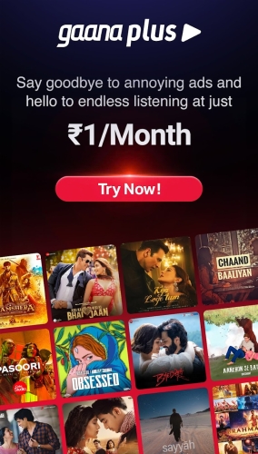 Gaana: MP3 Songs, Music App Capture d'écran 1