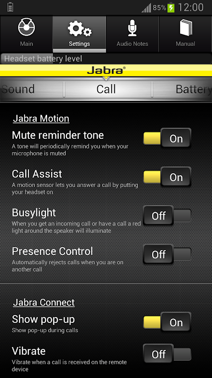 Jabra CONNECT Screenshot 3