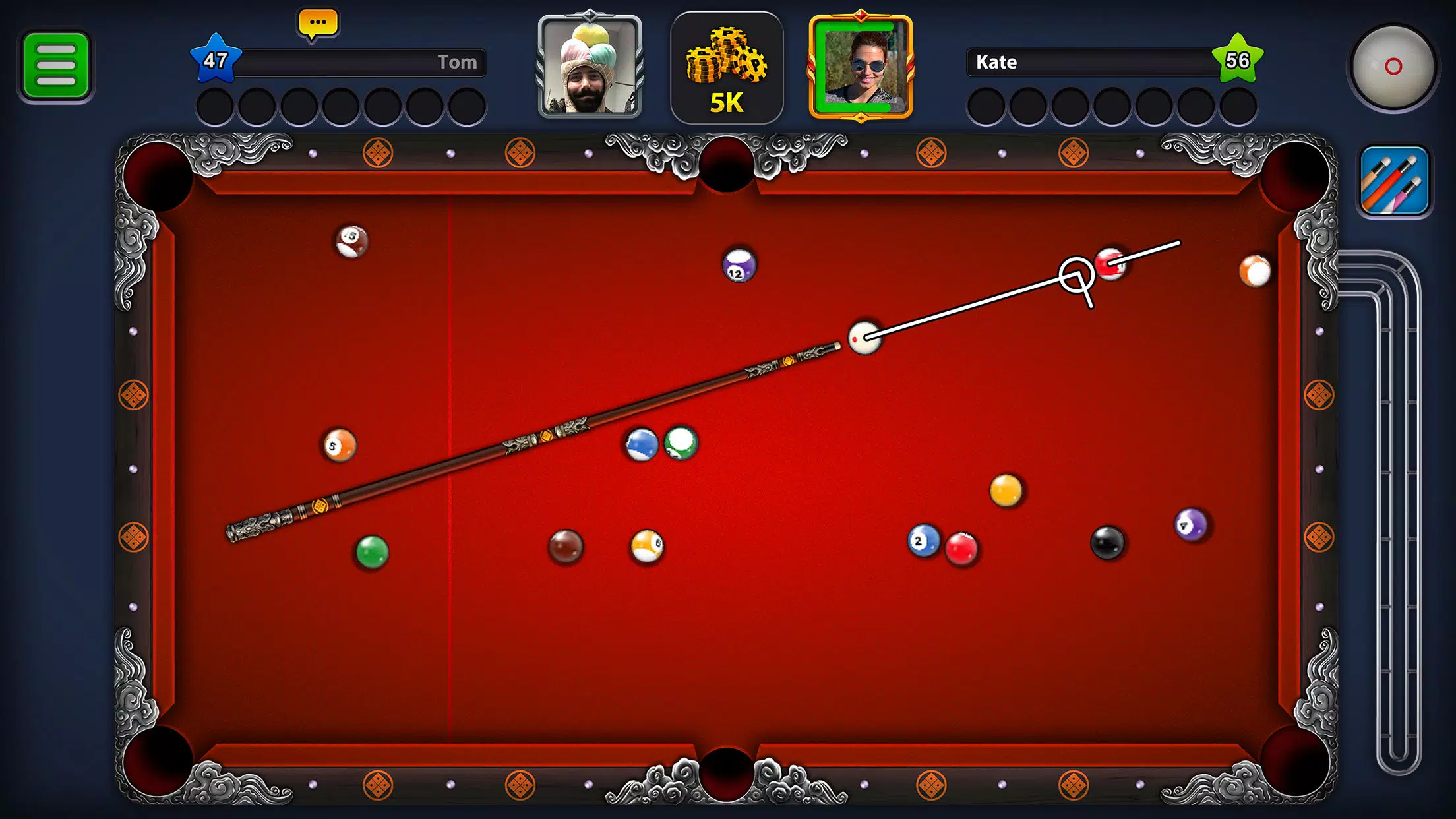 Billiards Game: 8 Ball Pool應用截圖第1張