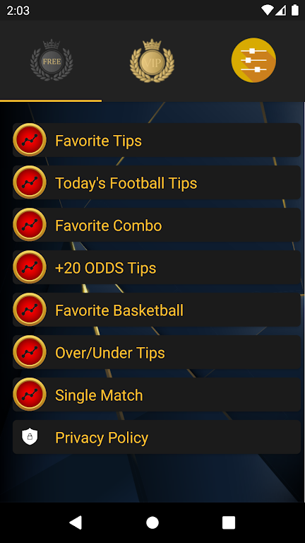 Favorite Betting Tips Captura de tela 2