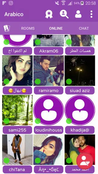 Arabico - Meet Arabs People & Chat Rooms Captura de pantalla 2
