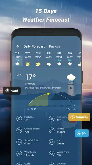 Local Radar Weather Forecast 스크린샷 3