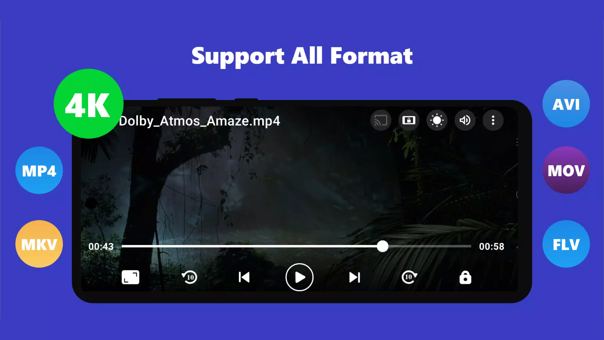 Video Player Captura de tela 4