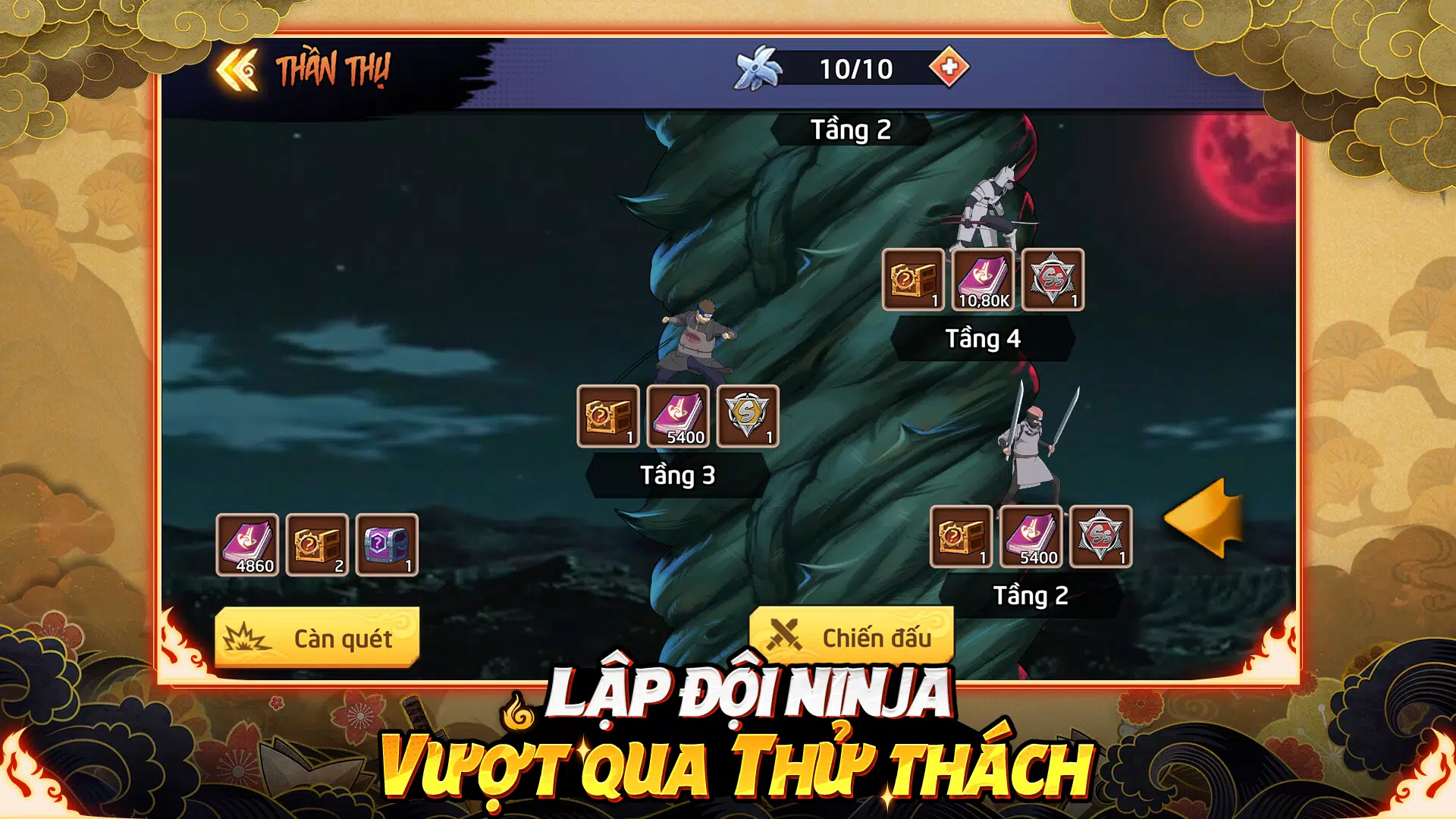 Huyền Thoại Nhẫn Giả Screenshot 4
