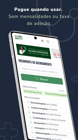 Medprev: Agende Médico e Exame Screenshot 1