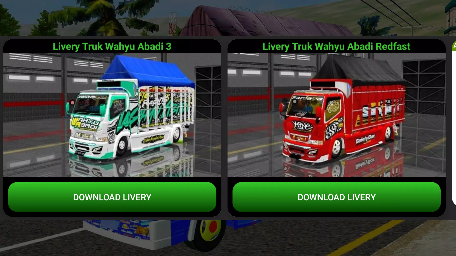 Mod Truck Wahyu Abadi Bussid Screenshot 3