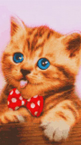 Cross stitch pixel art game Capture d'écran 1