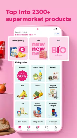 Flink: Groceries in minutes Captura de pantalla 2