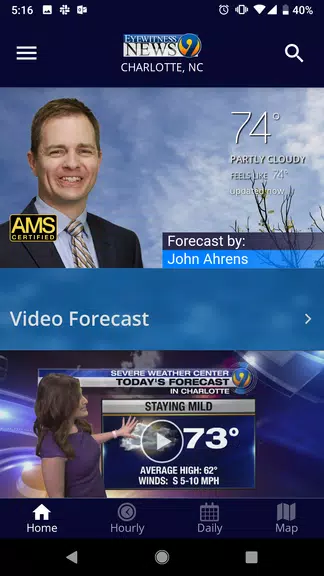 WSOC-TV Weather Captura de tela 2