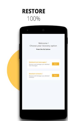 Deleted Text Messages Recovery 스크린샷 2