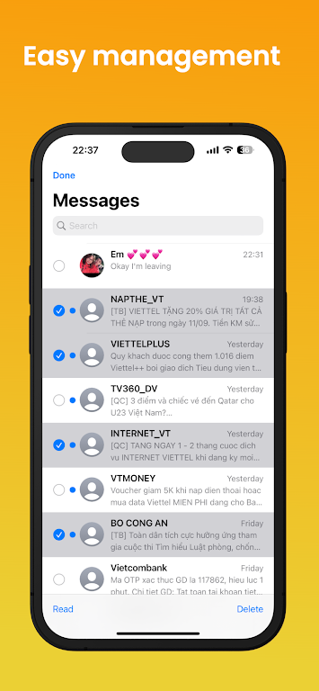 Messages iOS 17 Capture d'écran 3