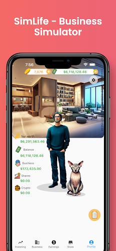 Sim Life - Business Simulator スクリーンショット 1