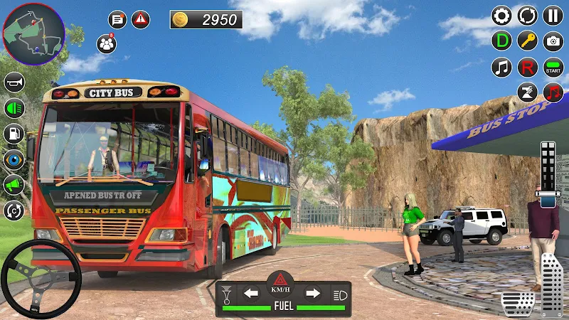 Bus Simulator: Real Bus Game स्क्रीनशॉट 4