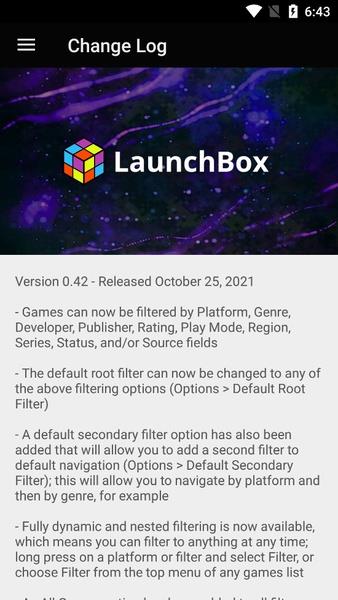 LaunchBox स्क्रीनशॉट 2