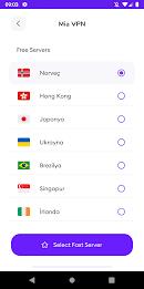 Mia VPN Capture d'écran 2