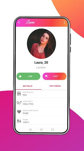 myDates - Flirt & Chat App Captura de pantalla 4