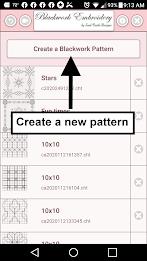 Blackwork Embroidery Creator Capture d'écran 1