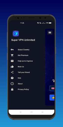 Super VPN - Unlimited Proxy स्क्रीनशॉट 2