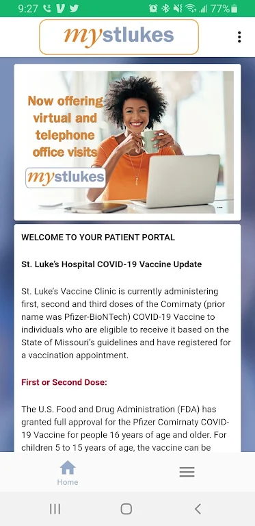 mystlukes Patient Portal Screenshot 3