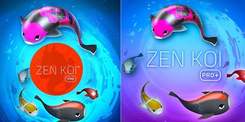 Zen Koi Pro is coming to Apple Arcade, allowing players to collect koi fish and witness them transform into dragons