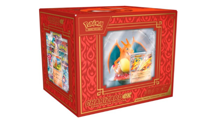 Pokémon TCG Charizard Statue pre-order now, show off your precious cards