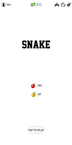 Snake Captura de pantalla 1