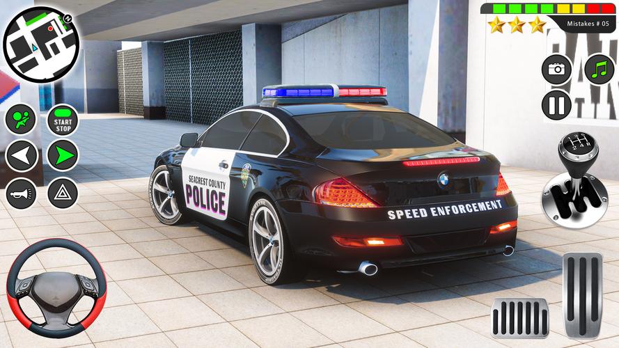 Super Police Car Parking 3D स्क्रीनशॉट 1