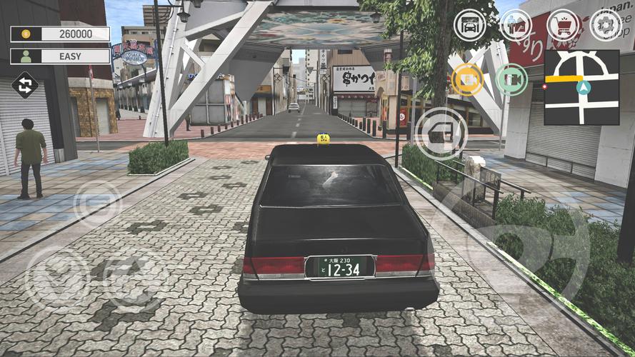 Japan Taxi Simulator : Driving スクリーンショット 1