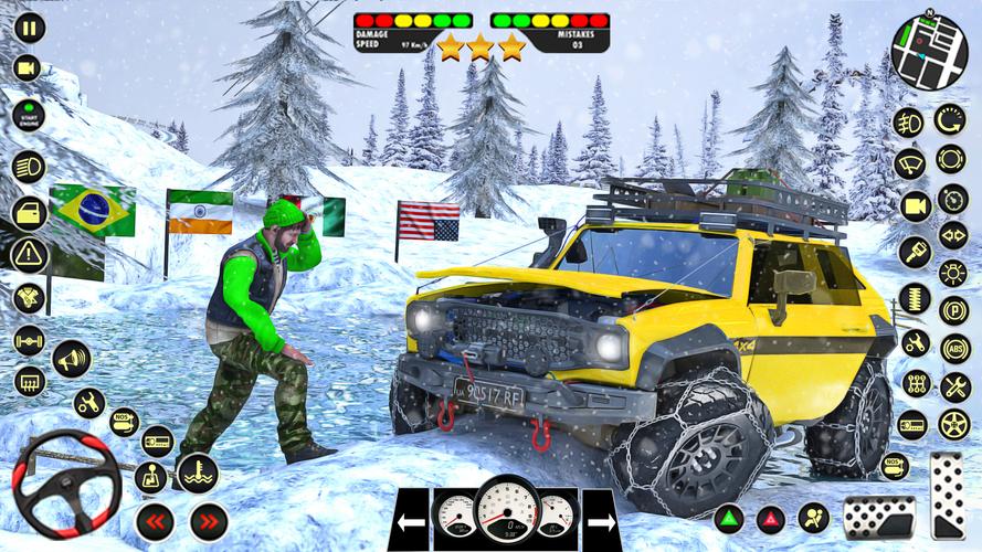 US Offroad Fury Car Driving 3D स्क्रीनशॉट 2
