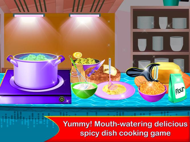 Indian Street Food Cooking Fun 스크린샷 3