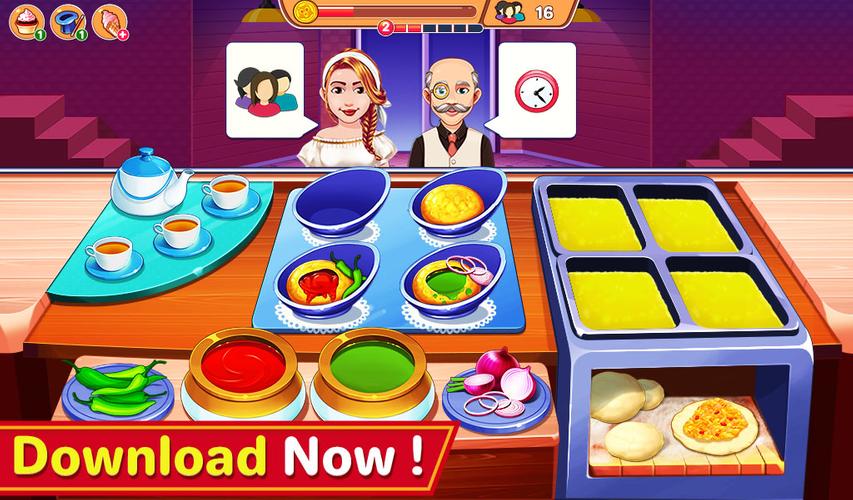 Indian Cooking Madness Games Screenshot 2