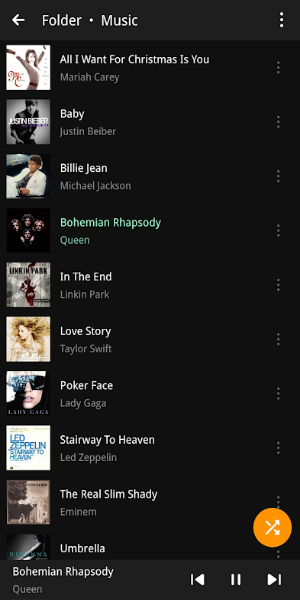 PowerAudio Pro Music Player Capture d'écran 1