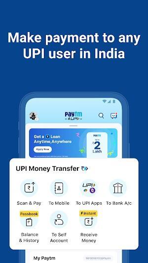 Paytm: Secure UPI Payments Captura de pantalla 1
