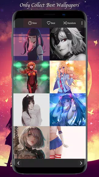 Sexy Anime Girls HD 4K Wallpapers(Manga Comic) Screenshot 1