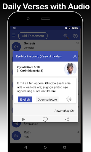 Yoruba & English Bible - With Full Offline Audio スクリーンショット 2