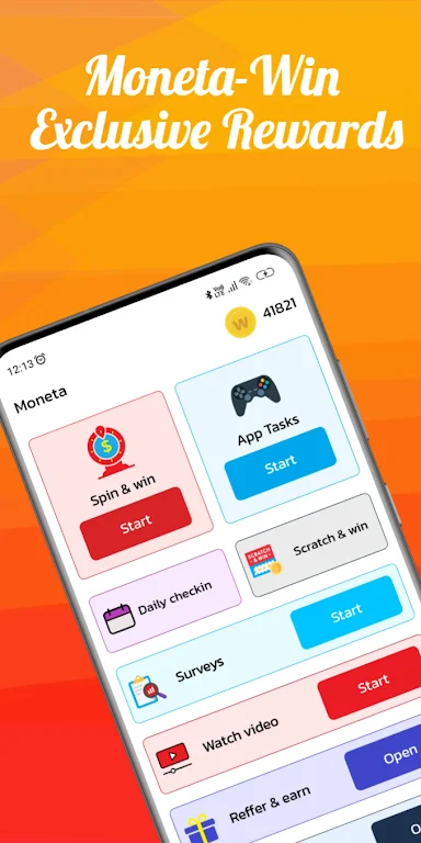Moneta - Earn Redeem Code スクリーンショット 1