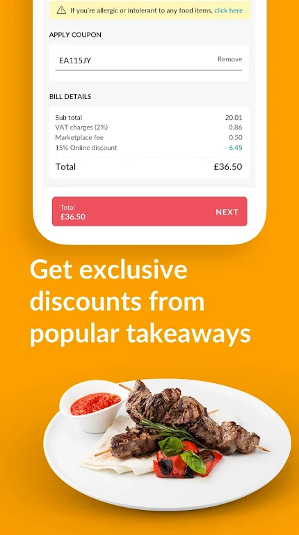 Foodhub - Online Takeaways 스크린샷 3