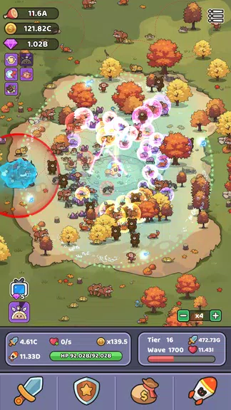 Wild Survival - Idle Defense 스크린샷 1
