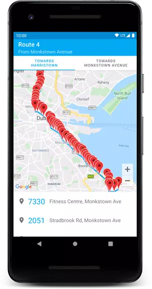 Next Bus Dublin स्क्रीनशॉट 3