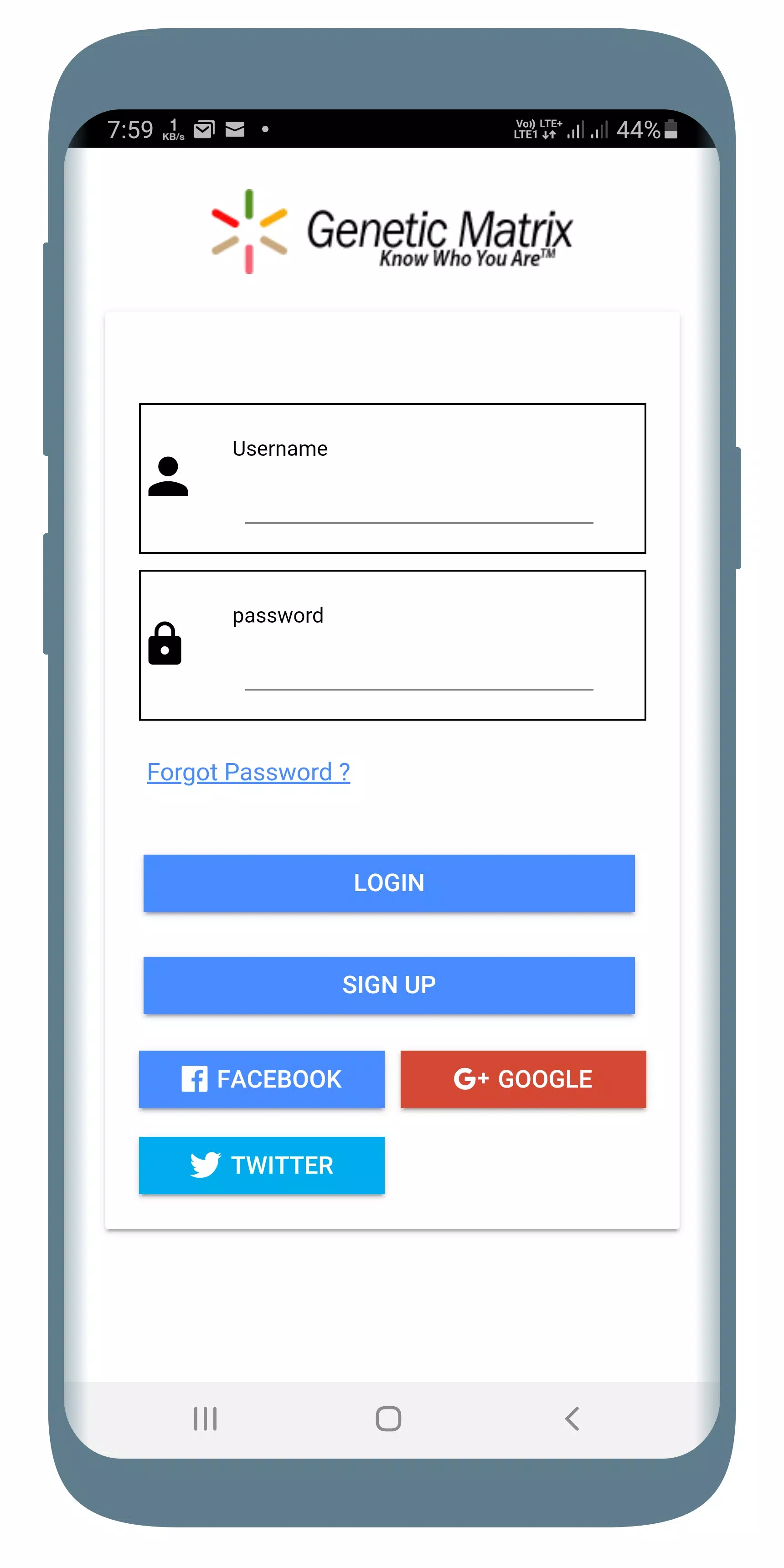 Genetic Matrix Screenshot 1