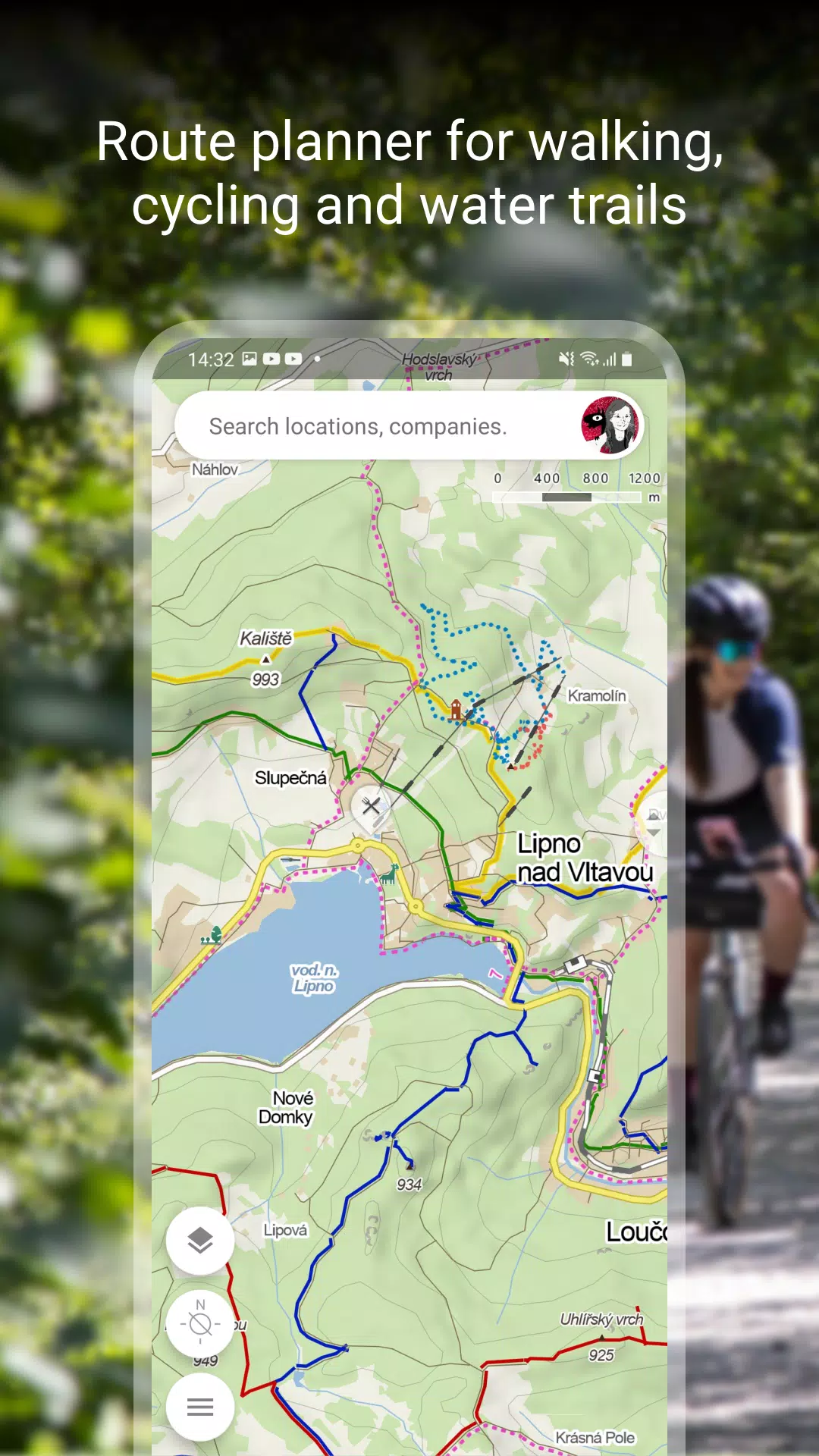 Mapy.cz: maps & navigation Screenshot 1