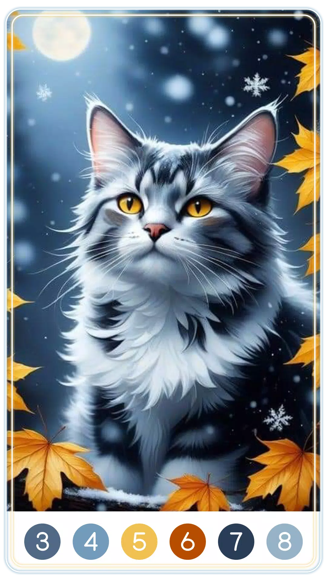 Cat Paint by Number 스크린샷 2