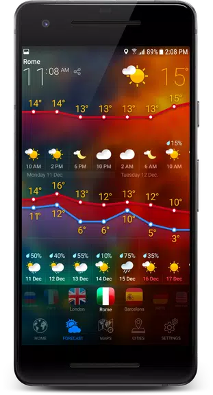 3D EARTH - weather forecast Screenshot 3